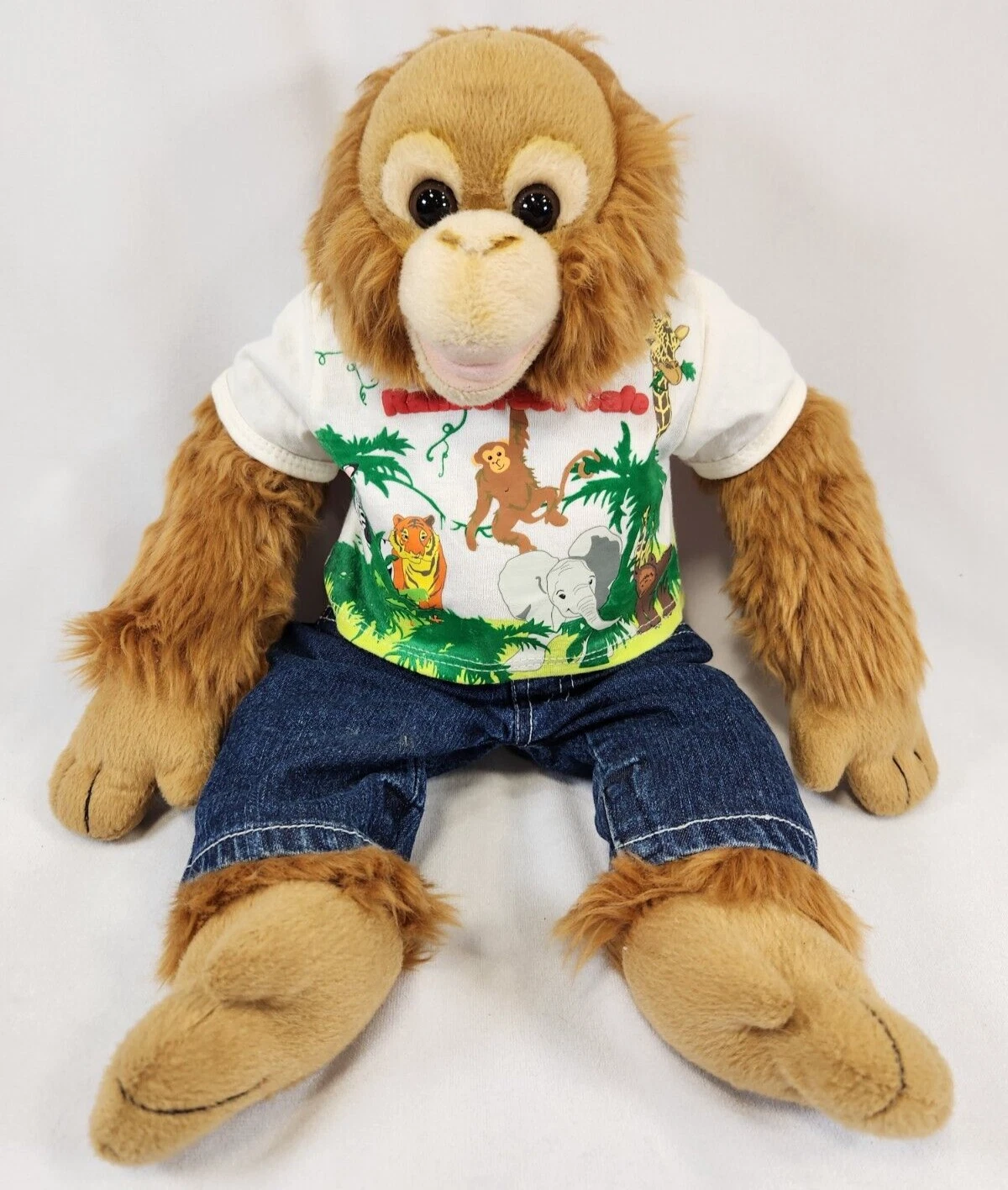 build-a-bear rare rainforest cafe outfit htf 