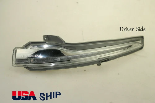 1 Set Mirror Turn Singal Light Lens For Mercedes W205 W213 W222 C E S GLC L+R