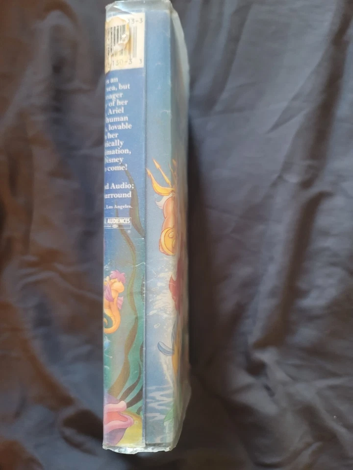 Фильм Disney The Little Mermaid на видеокассетах, оригинальная обложка и фильм до редактирования  - Изображение 4 из 4
