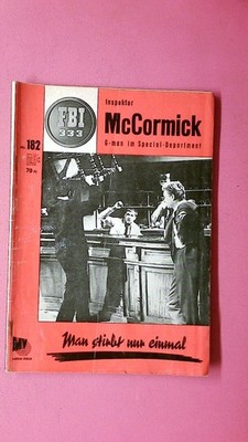 232819 MAN STIRBT NUR EINMAL Inspektor Mc Cormick -Nr. 182-