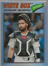 2026 Topps Heritage Edgar Quero Silver Chrome Refractor #239 - White Sox