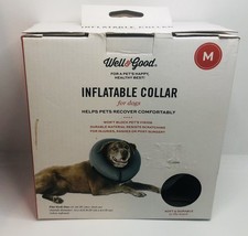 WELL  GOOD INFLATABLE COLLAR FOR DOGS SIZE MEDIUM NECK SIZE 15 TO 20 INCHES