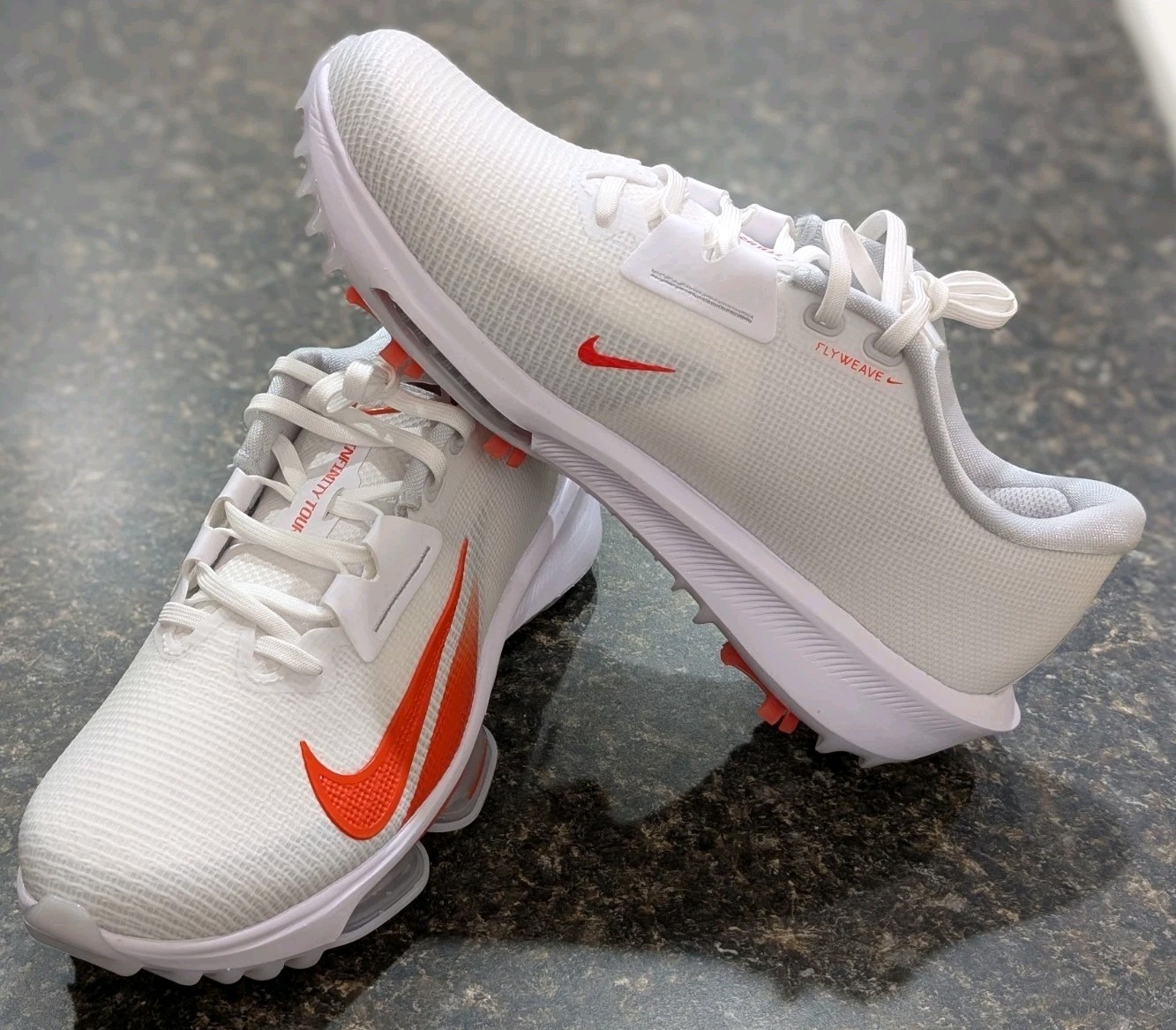 White / Orange Hj7573 112 Size 8