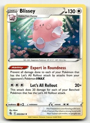Blissey Fusion Strike 203/264