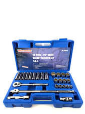 Westward 4Lwz8 1/2 Drive Socket Wrench Set Sa...
