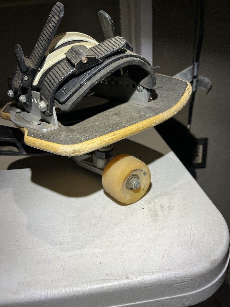 Snakeboard USA Snake Board Skateboard Vintage Complete w/ Bindings