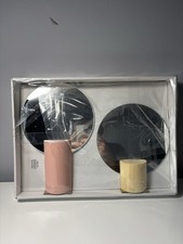 Vintage [1999] IKEA Pink Natural Liholen 14743 Mirrors Standing or Wall Mount