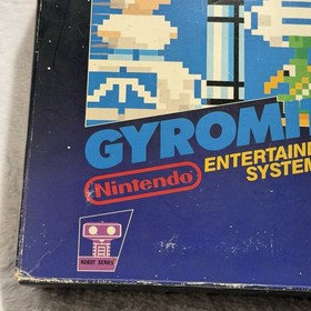 Gyromite⭐️NICE Complete CIB Big Box⭐️Nintendo NES Original RARE Rob Robot Bundle