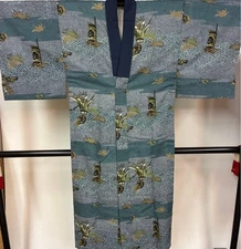 Japanese Kimono Men's Washable Long Undergarment Umaya Mati Kimono