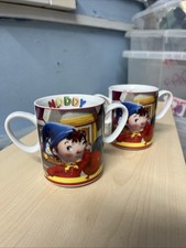 Noddy Mugs Royal Worcester Set of 2 2006 Undamaged Excellent Condition