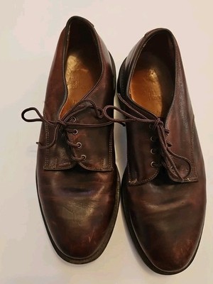 Allen Edmonds Fulton Men s Size 11 Brown Leather Saddle Oxford Dress Shoes 6221