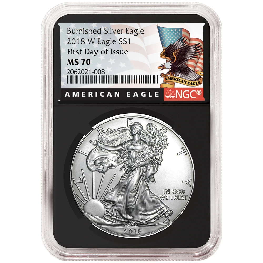 American Eagle MS 70 Graded 2018 Silver Bullion Coins for sale | eBay