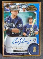 2022 Topps Gold Label CAL RALEIGH Auto RC Gold Framed #FA-CR Numbered /50 🔥🔥🔥