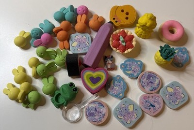 Eraser Mix Bundle Lot of 39 