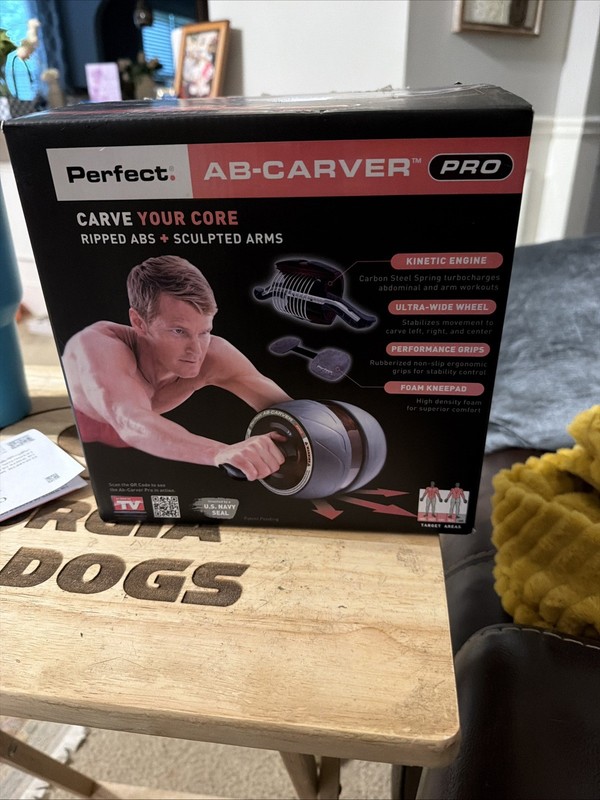 Perfect Fitness AB-Carver  Pro Core Abdominal Workout Home Roller Wheel NEW
