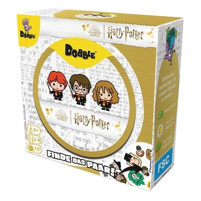 ZYGOMATIC Dobble Harry Potter - Kartenbasiertes Reaktionsspiel für Potterheads - NEU & OVP