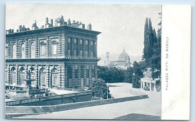 Palazzo Pitti da Boboli - Florence ITALY UDB Postcard