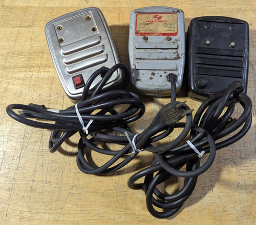 Lot of 3 Rotisserie BBQ Spit Motors 120V .5A Tested, Works, See condition