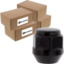 Black Lug Nuts Compatible with Mazda | B002-37-160B | Case of 400