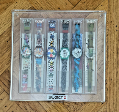 Swatch original in box Swatch Super Blue Mission to the Moonphase Limited  main image 2