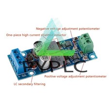Dual Power Supply Module 30W DC-DC Buck Step Down Converter 3A  5V  9V  12V  15V