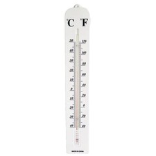 Extra Large Thermometer 40cm Indoor Outdoor Temperature Wall Hanging Room Sensor