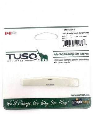 Graph Tech TUSQ kompensierter Sattel passend für Seagull & Cole Clarks PQ-9280-C0