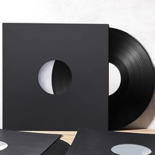 45 Record Sleeves, 20PCS 7inch Vinyl Inner Black 7 inch