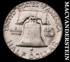 1963 Silver Franklin Half Dollar - Choice Gem Brilliant Unc  Lustrous  #M636 — photo 2