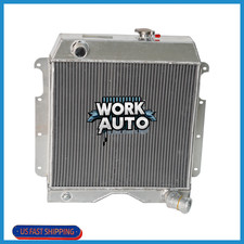 Aluminum Radiator Fits 1954-1964 55 Jeep Willys Truck 6-226 Utility Wagon 3.7 L6