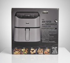 bella PRO - 6-qt. Touchscreen Air Fryer - Stainless Steel