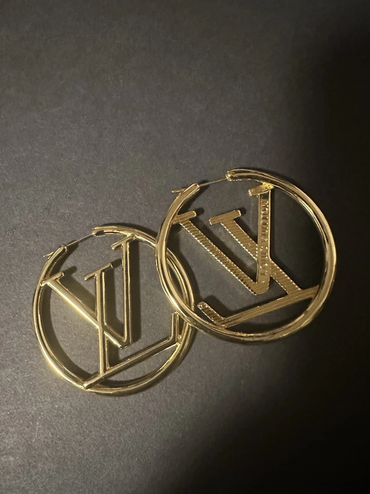 золотые серьги-кольца - Изображение 2 из 3