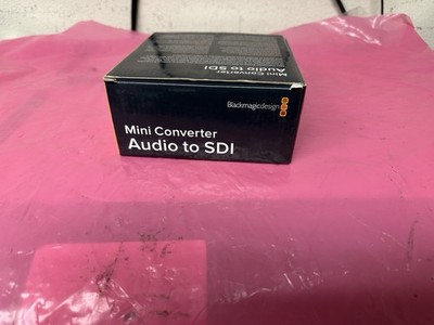 Blackmagic Design Audio to SDI Mini Converter w/ PSU in Original box
