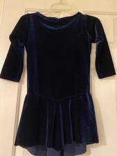 Navy Blue Skating Dress
