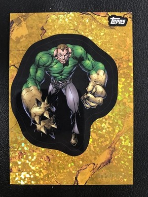 2025 Topps Marvel #89 Sandman 1975 Comic Book Heroes Gold Mini Diamond /199