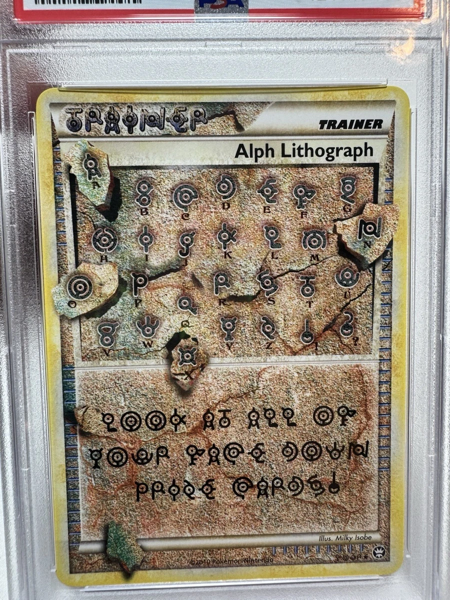 Alph Lithograph Pokémon TCG Cards for sale