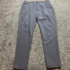 BYLT Premium Basics Kinetic Pant 2.0 Mens 34 Grey Performance Stretch Pants