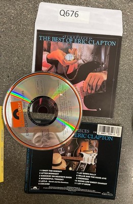 Time Pieces: Best of Eric Clapton by Clapton, Eric (CD, 1990) No Case #Q676