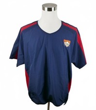 Cooperstown Dreams Park Mens Red Navy Wind Pullover Shirt Large