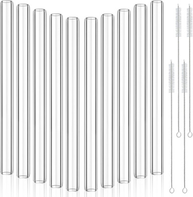 20Pcs 12 Inch Borosilicate Glass Blowing Tubes, for Glass Blowing Lab Using | 12