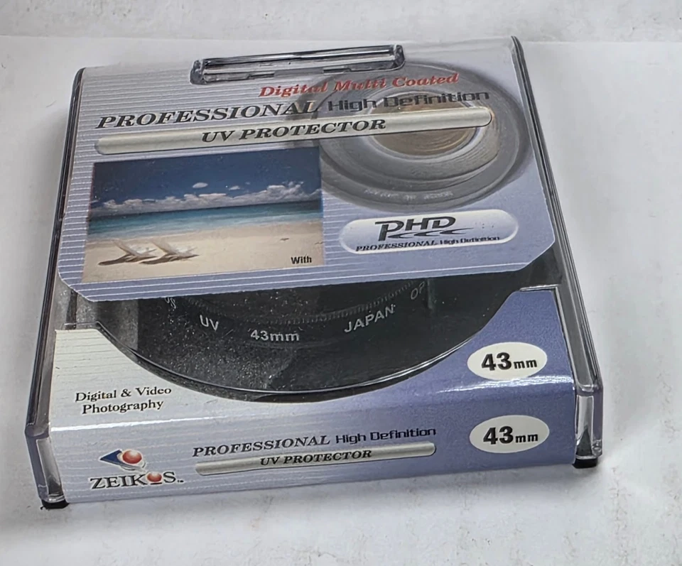 43mm Digital Multi-Coated MC UV Lens Protector Safety Filter Guard 43 mm E-43 - Image 2 of 3