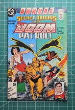 ⭐DOOM PATROL - THE OLD, THE NEW⭐ Secret Origins Annual #1 (DC, 1987)