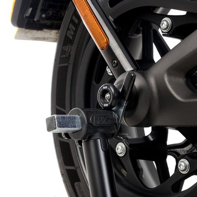 R&G SPINDELSCHUTZ FUR HARLEY DAVIDSON LIVEWIRE / ONE 2019 > 2023 SCHWARZ