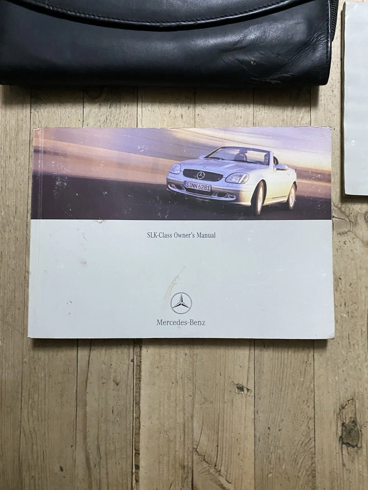 00-04 MERCEDES SLK OWNERS HANDBOOK MANUAL PACK AND WALLET PRINT 2001 Ref18141 - Image 2 of 4