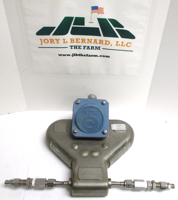 MICRO MOTION, CMF010M323NU, 1/10'' 316-SST, MASS FLOW METER, w/ ELITE , USED