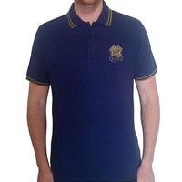 T-Shirt # L Unisex Blue # Crest Logo T-Shirt Neu