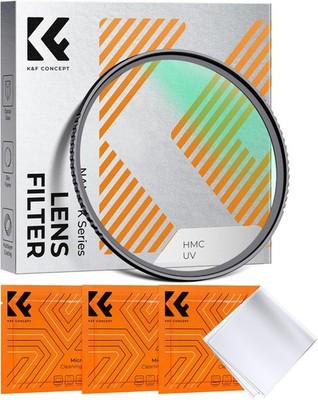 K&F CONCEPT MC UV Protection Lens Filter Ultraviolet Filter 52/55/62/67/77/82mm