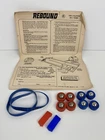 Vintage Ideal Rebound Game Replacement Pucks, Rubber Cushions, Score Slides