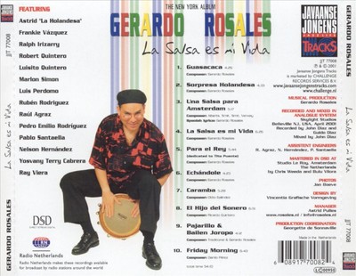 GERARDO ROSALES - LA SALSA ES MI VIDA NEW CD