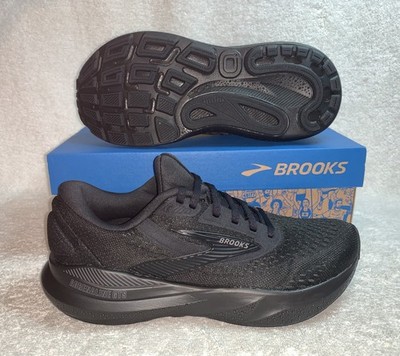 BROOKS ADRENALINE GTS 24 RUNNING SHOES WOMEN'S SZ 7.5 B BLACK